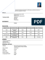 Resume Resume Format1