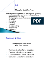 Sales Force Management