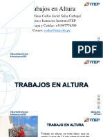 Trabajos en Altura Presentación