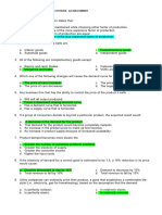 Certs - Managerial Economics - Course Assessment