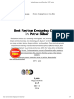 Fashion Designing Course in Patna-Bihar - INIFT Institute