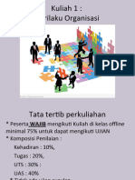 Pertemuan 1 - Perilaku Organisasi