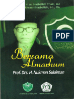 Sanad Keilmuan Dan Pemikiran Prof Nukman