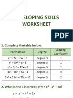 Worksheet Answers