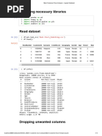 Bank Customer Churn Analysis - Jupyter Notebook