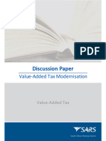 Discussion Paper On Value Added Tax Modernisation 16205