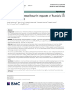 The Environmental Health Impacts of Russia's War On Ukraine: Review Open Access