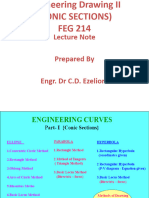 Engineering Drawing II (Conic Sections) Updated Feg 214