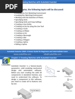 Chapter 2 - Drawing Sketches With Autodesk Inventor - 2024