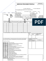 Fc - Self Provider Profile