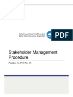 A Stakeholder Management Procedure (NPMO Clarification) - v3.0