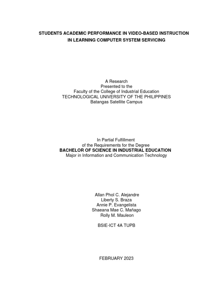 Thesis For Book Bined | PDF | Educational Technology | Learning