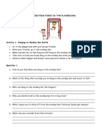 Investigating Force in The Playground