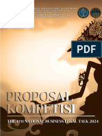 Proposal Kompetisi The 4th National Business Legal Talk 2024