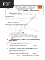 Grade 7 Term 3 Test 2025 | PDF