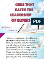 Factors That Affect The Leadership of Elders