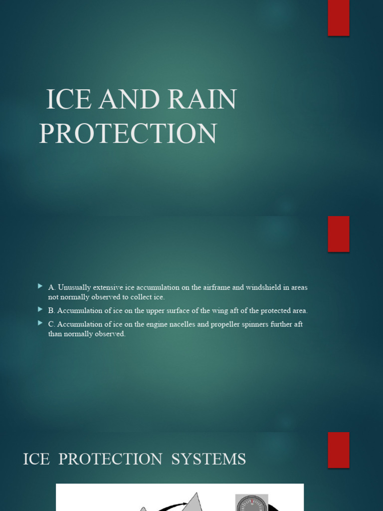 Ice and Rain Protection PDF