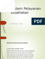 Sistem Pelayanan Kesehatan