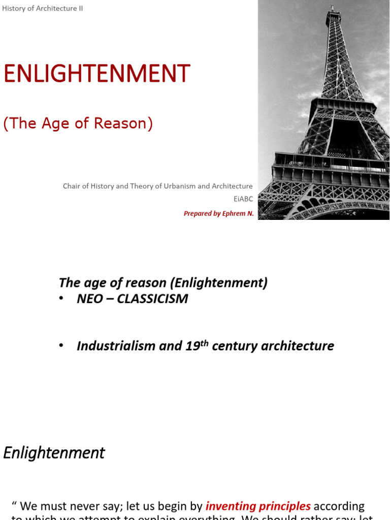 02 Neo Classicism 19th Century Architectecture Pdf Classicism