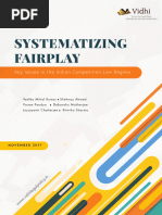 Systematizing Fairplay: Key Issues in The Indian Competition Law Regime