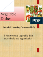 Present Vegetable Dishes and Store Vegetables 2