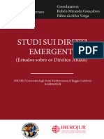 Studi Sui Diritti Emergenti: (Estudos Sobre Os Direitos Atuais)