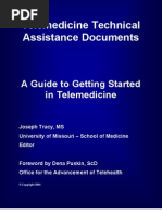 Download A Guide to Getting Started in Telemedicine by api-3799052 SN6989960 doc pdf