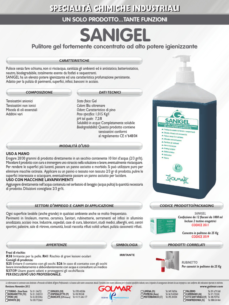 Sanigel SKT | PDF