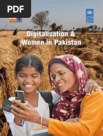 Digitalisation Women in Pakistan - NCSW Report 2023 Used in LOM Tampere University Executive Summary