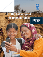 Digitalisation Women in Pakistan - NCSW Report 2023 Used in LOM Tampere University Executive Summary