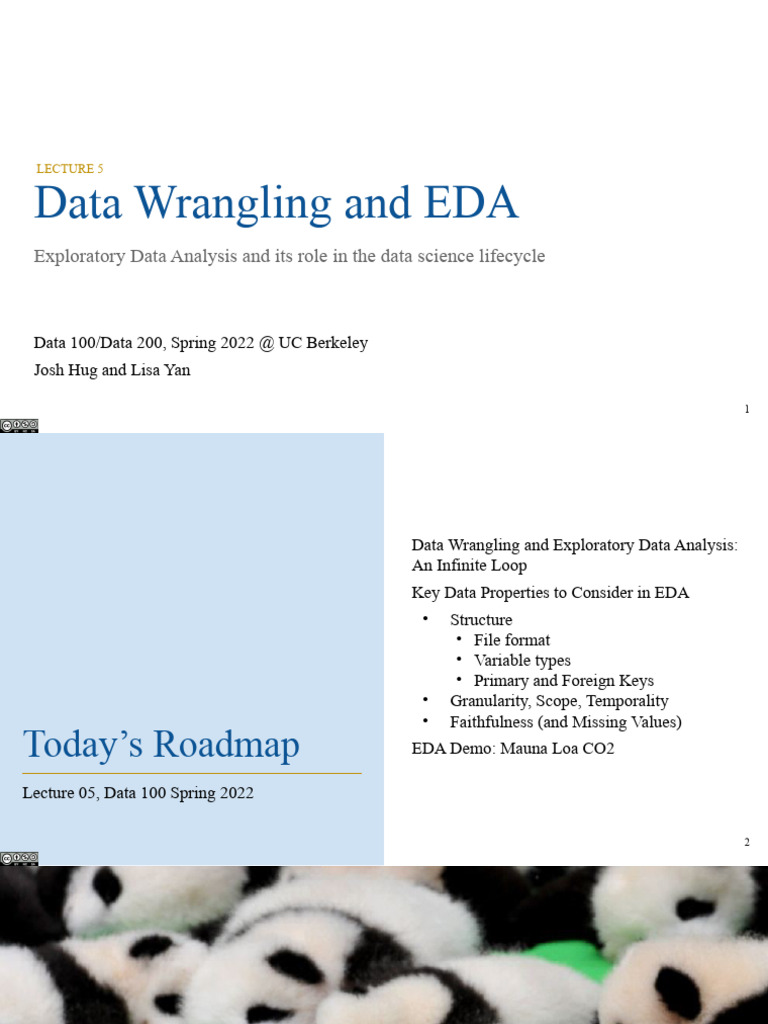 EDA and Data Wrangling Overview | PDF | Comma Separated Values ...