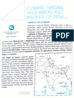 India - Climate, Natural Vegetation and Wildlife