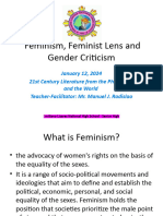 Feminism and Gender Criticism