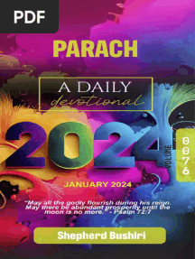 Parach 0076 January - Prophet Shepherd Bushiri