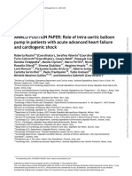 ANMCO POSITION PAPER Role of Intra-Aortic Balloon