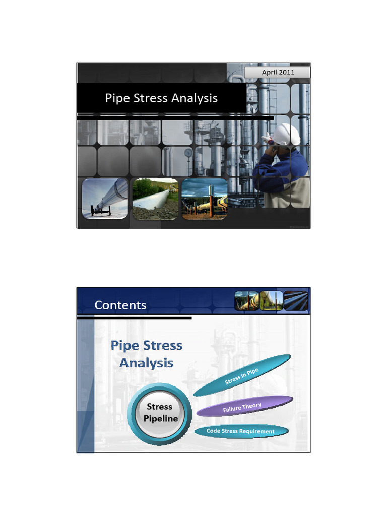 Analisis Tegangan Pipa dan Metode | PDF