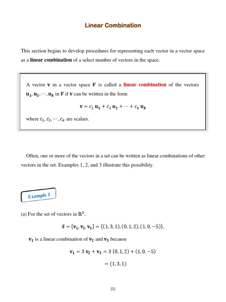 Linear Algebra Vector Geometry