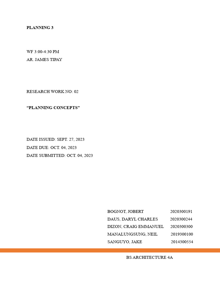 Ap3 G1 Planning Concept Pdf Sustainable City Urban Planning