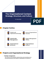 Chapter 2 - The Organizational Context