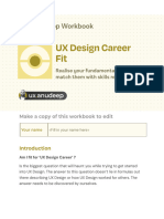 UX Workbook