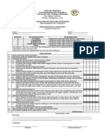 Performance Checklist Leopolds Maneuver