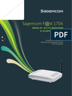 Sagemcom Fast 1704 GB