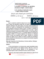 Les Dispositifs D'incitation À La Promotion Des Exportations Hors-Hydrocarbures en Algérie - Constat Et Analyse