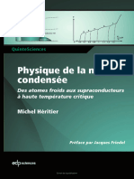 Physique de La Matière Condensée