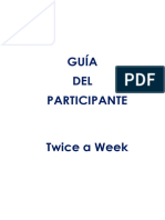 Guía Del Participante - Twice A Week (2023)