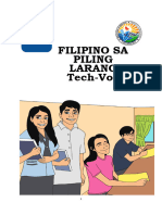 Filiino Sa Piling Larang Tech-Voc-Module 6