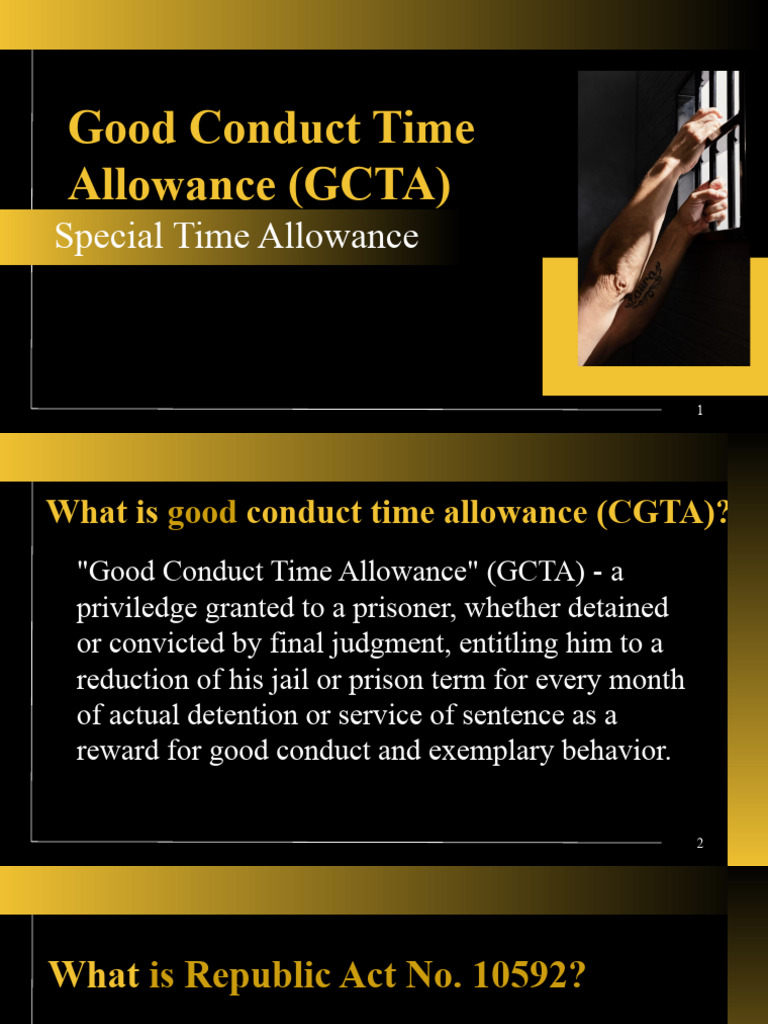 Gcta Report Group 1 | PDF | Prison | Prisoner