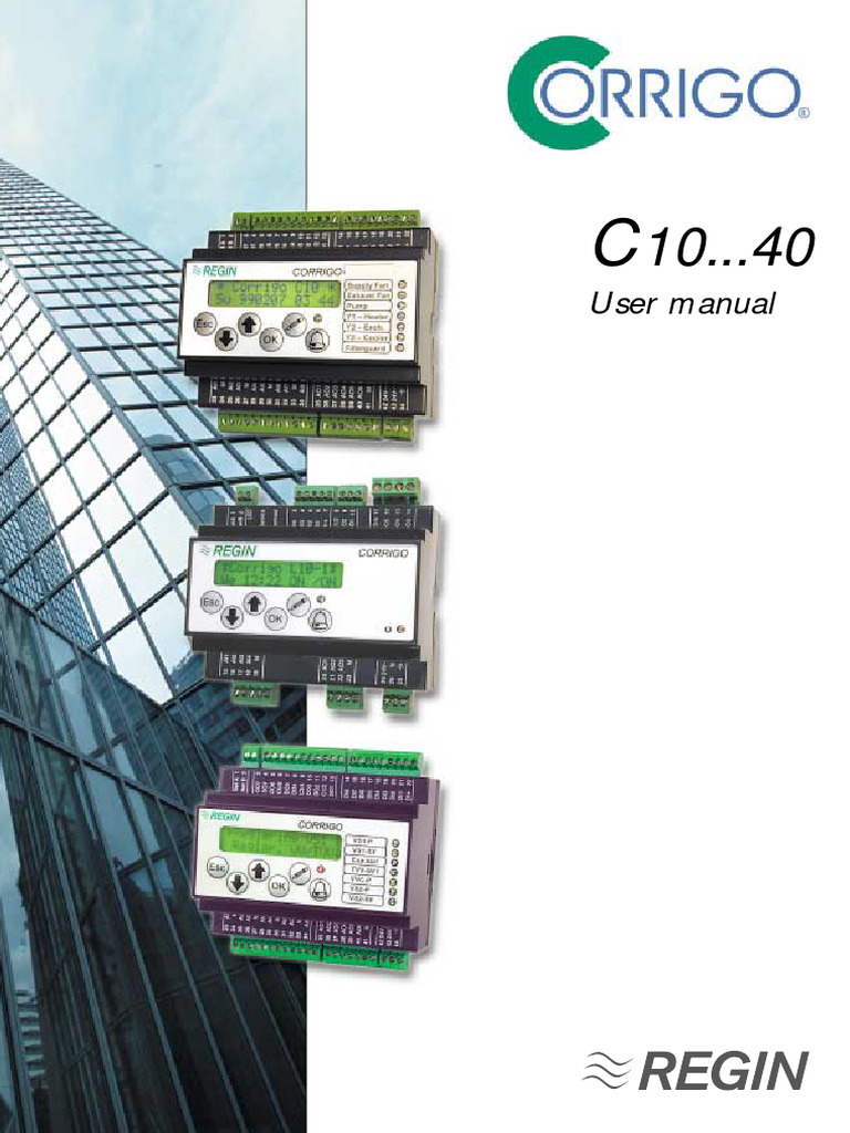 CORRIGO C-Series User Manual | PDF | Switch | Sensor