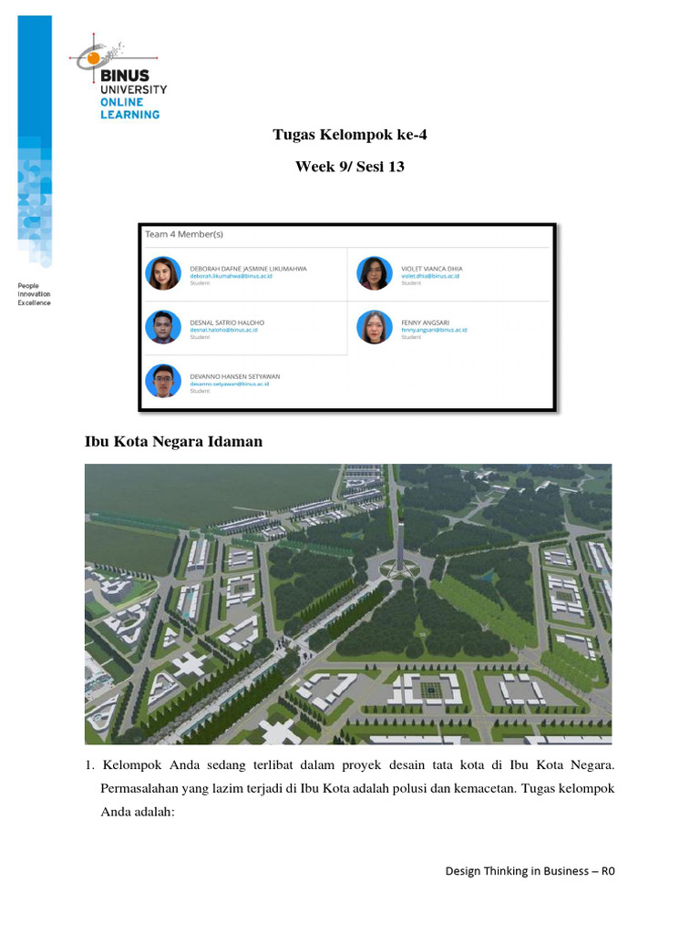 Group 4 - Design Thinking 20230520210543 - TK4-W9-S13 | PDF