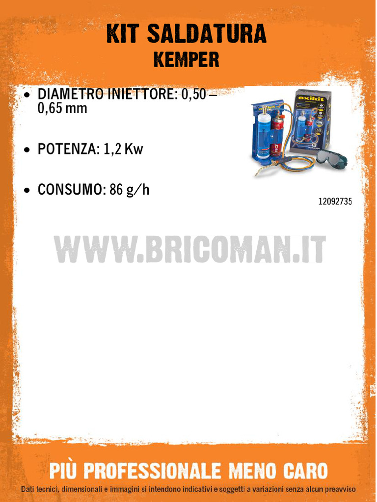 Saldatore Per Stagnature Kemper 80W - 220V Con 2 Punte Da 7.0mm E Cavalletto - Foto 12
